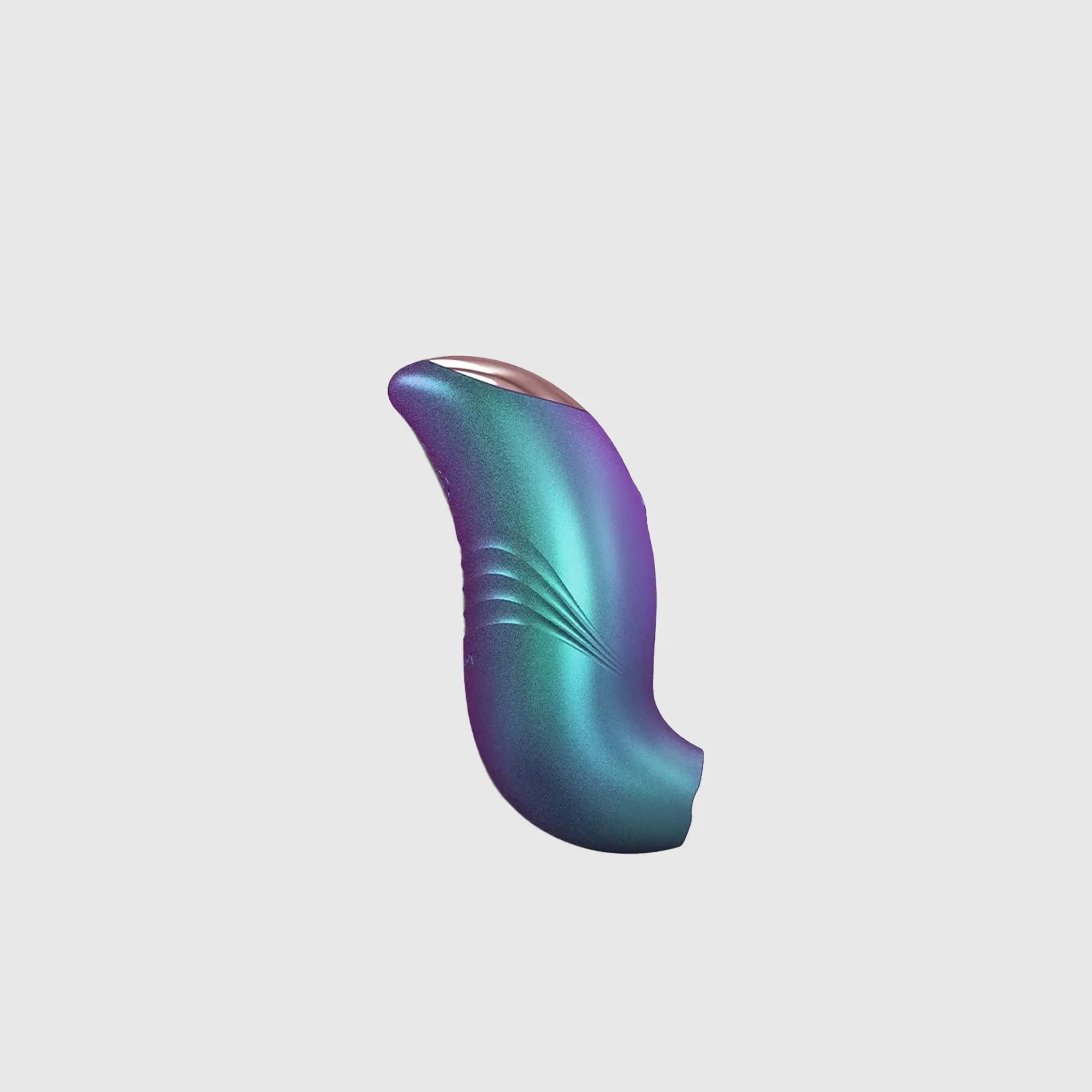 présentation sextoy believer bleu de profil