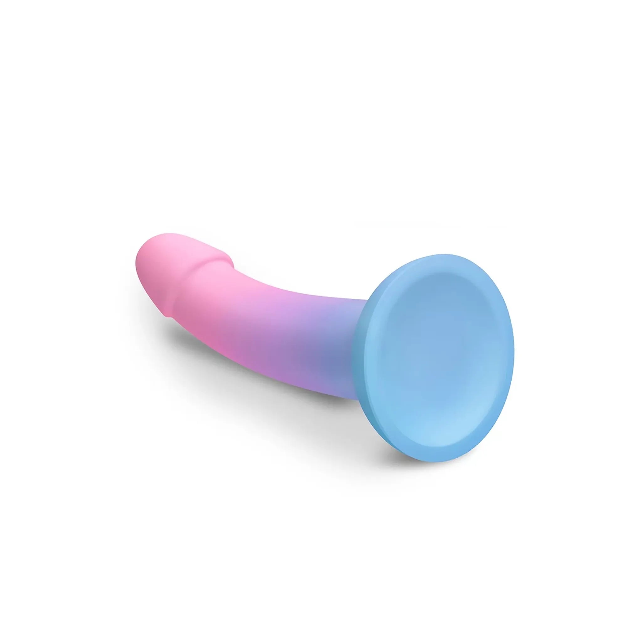 Gode design en silicone DILDOLLS avec ventouse, vue détaillée de la base