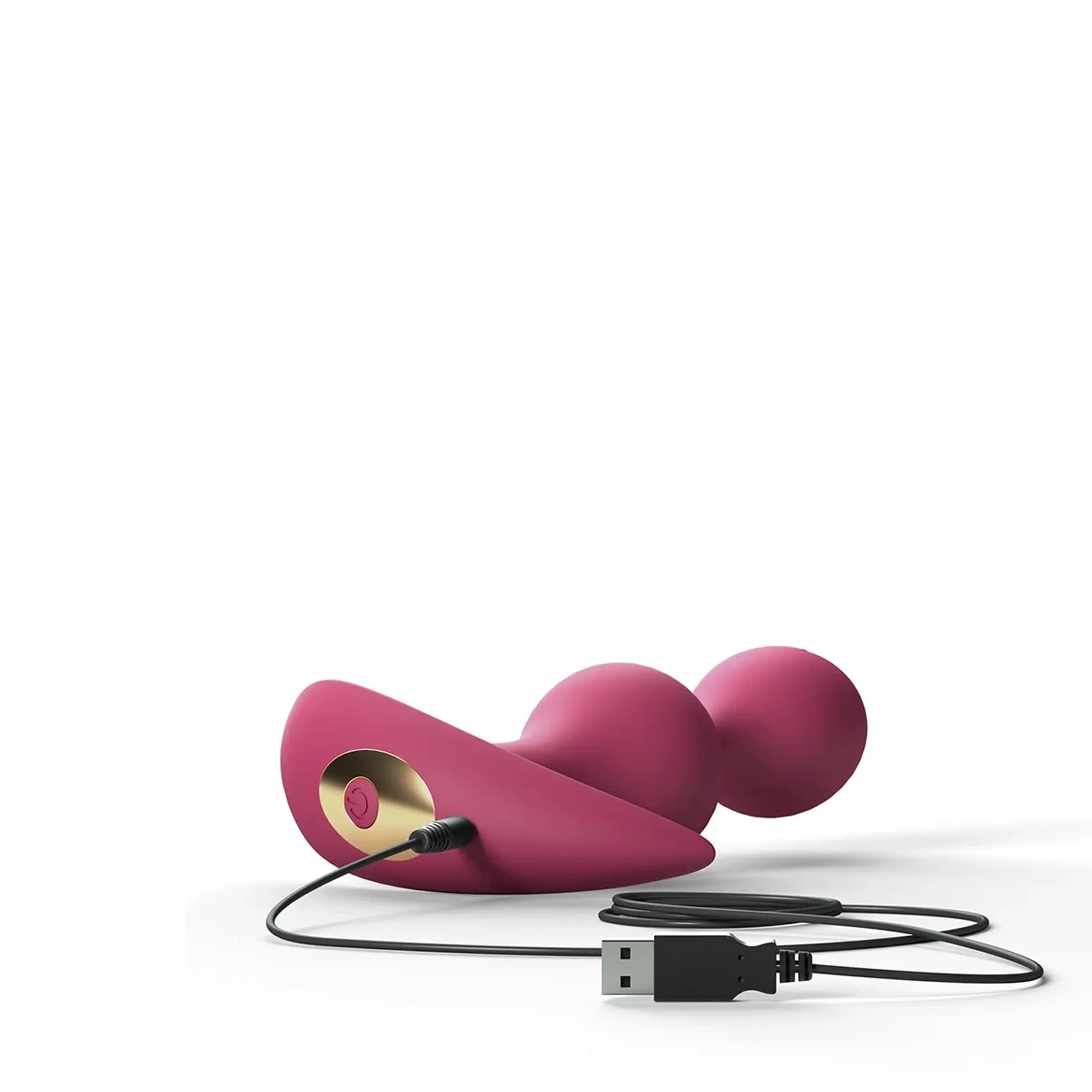 Plug anal vibrant Twinny Bud en recharge USB, autonomie 1h30
