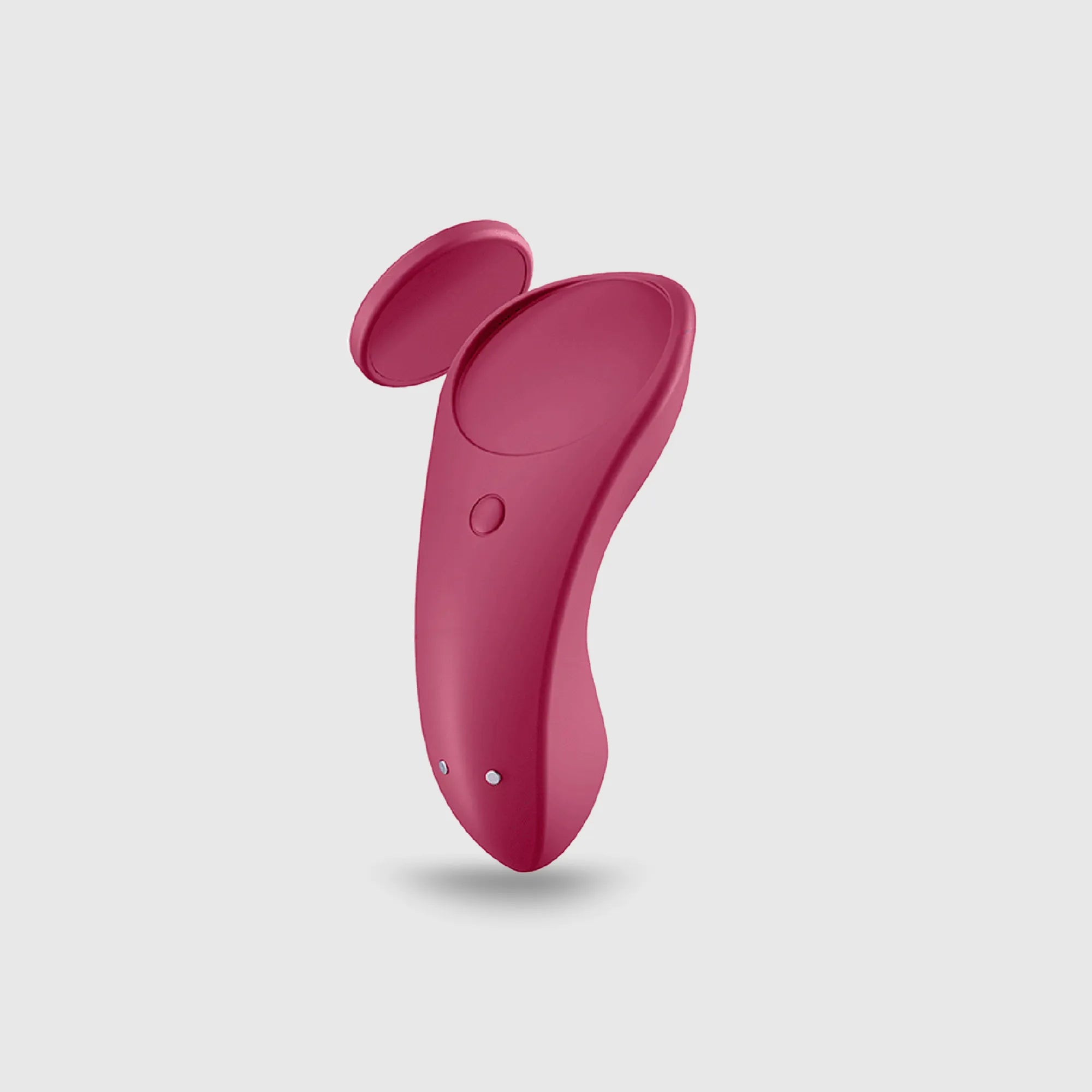 Stimulateur clitoris et vibromasseur couple du coffret Satisfyer Partner Box 1, mettant en avant leur design courbé