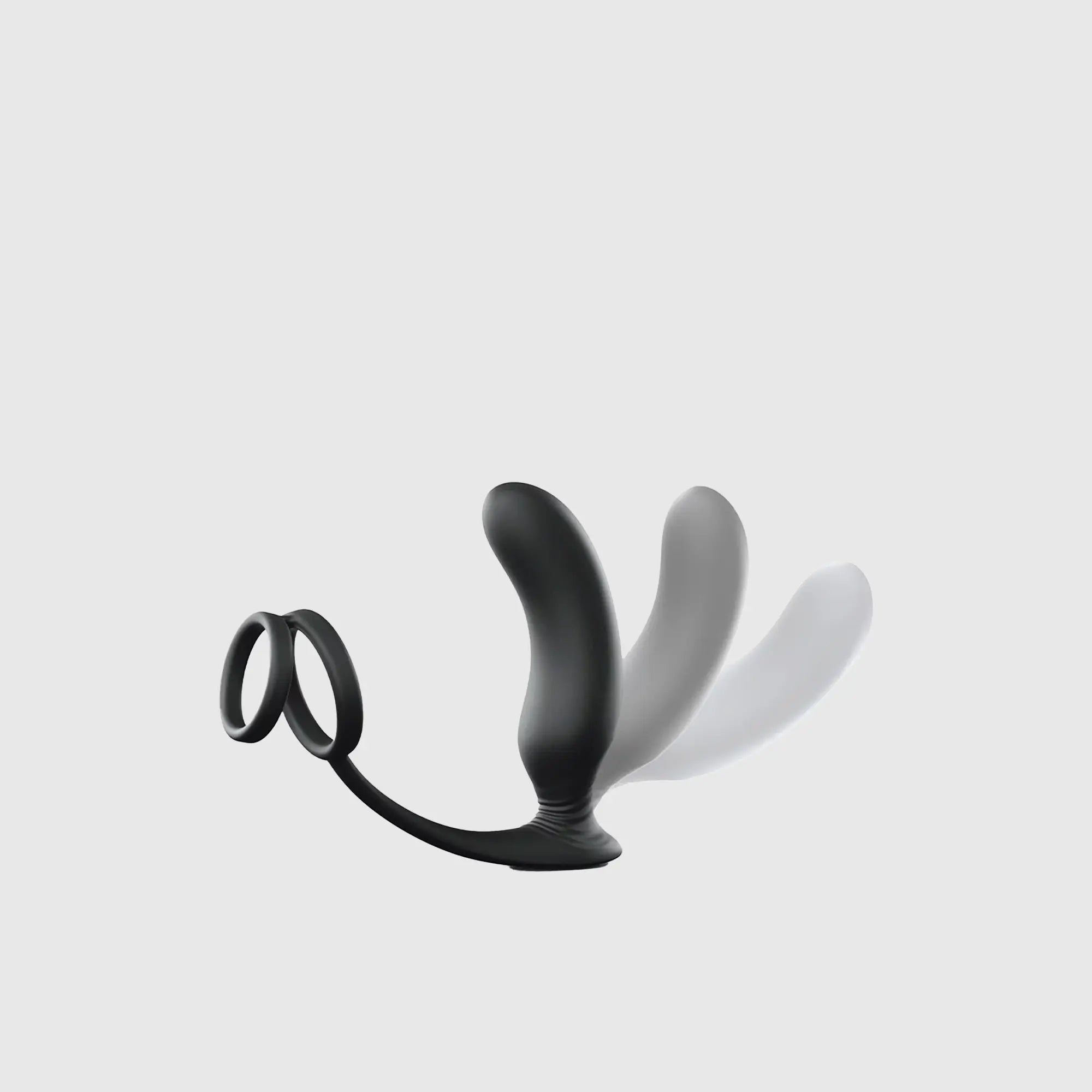 Sextoy double stimulation flexible avec cockring et stimulateur de prostate – DOUBLE GAME