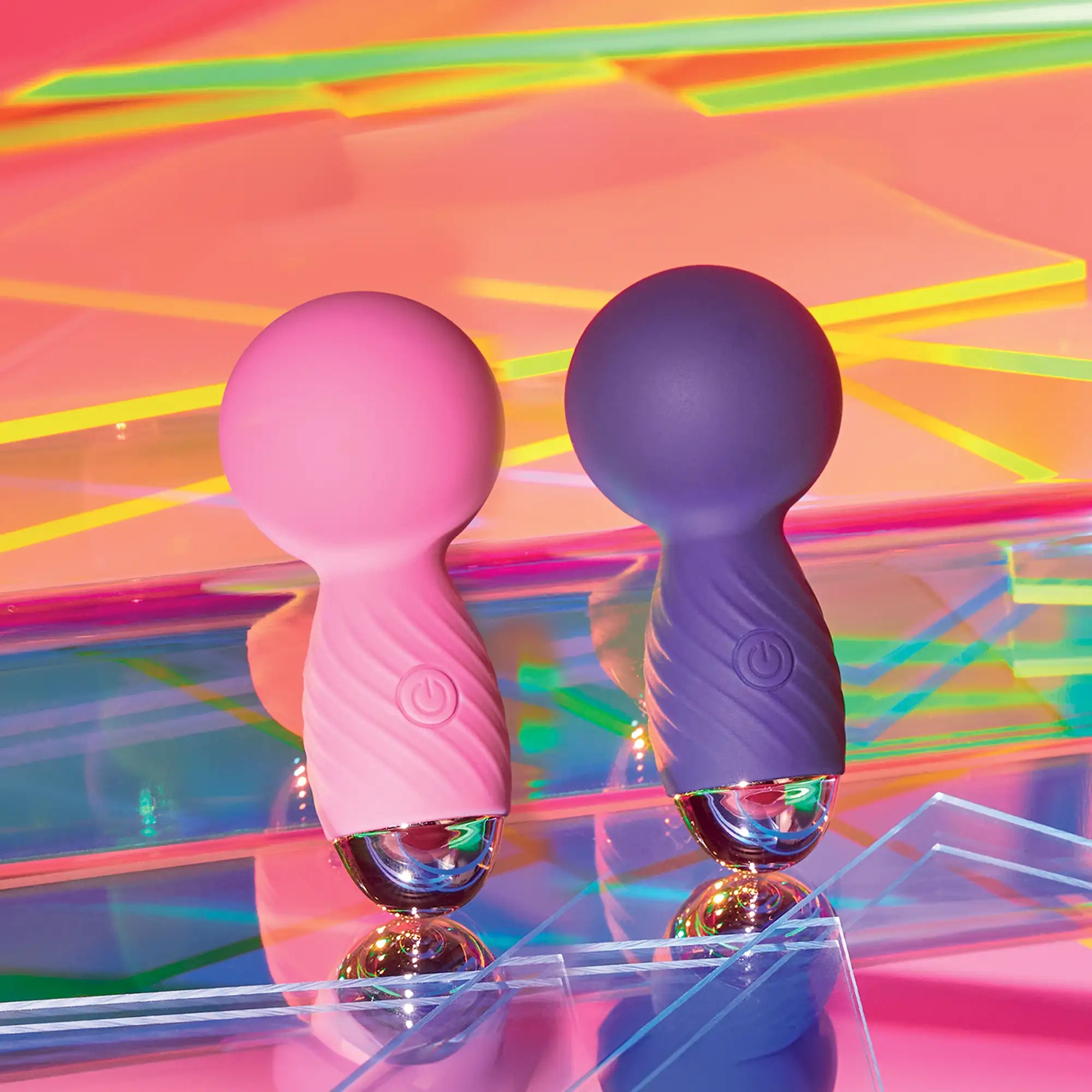 sextoy vibromasseur itsy bitsy rose et violet