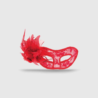 LA TRAVIATA RED MASK ONE SIZE - Mask
