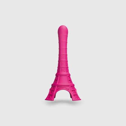 Godemichet original La Tour est Folle en rose, présentant un design inspiré d’un monument français