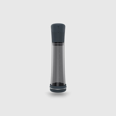 Pompe à pénis hydraulique noire avec un design ergonomique